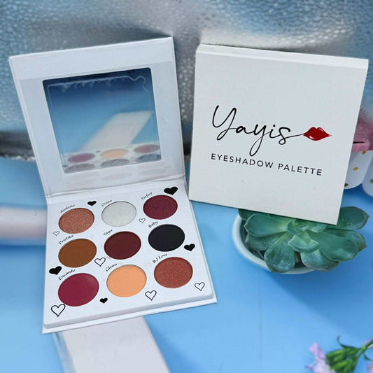 Yayis Eyeshadow Palette—9 Shades of love.