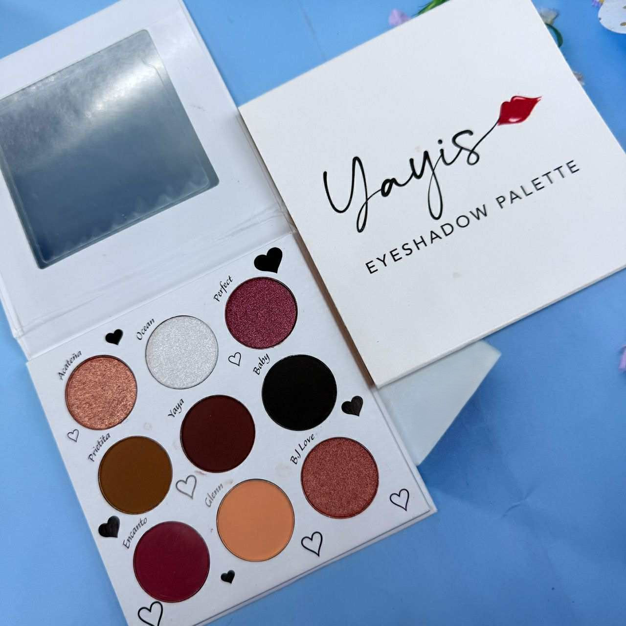 Yayis Eyeshadow Palette—9 Shades of love.