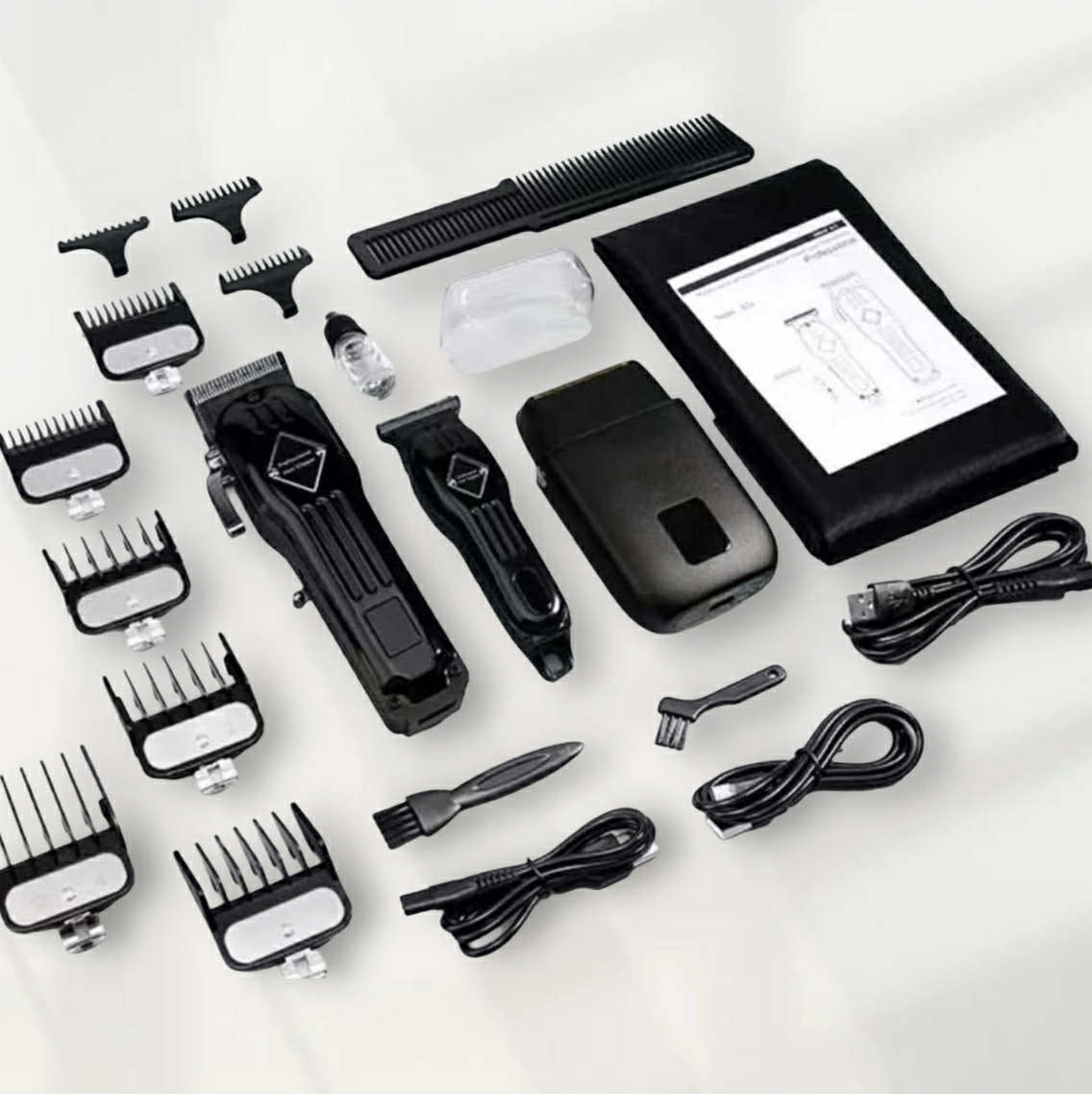 3 in 1  Hair Clipper & Shaver Set