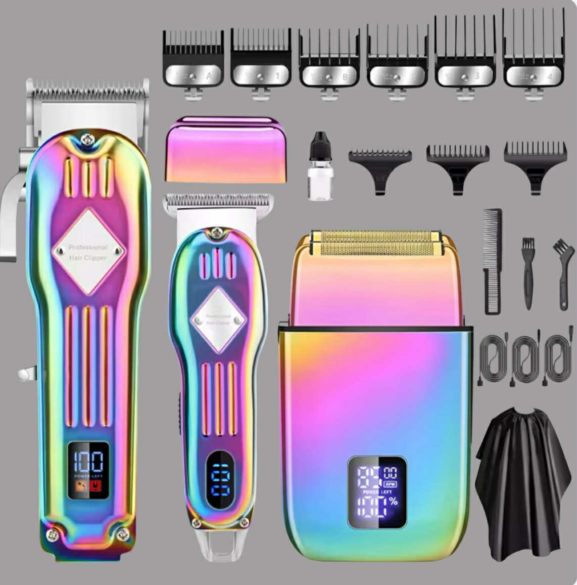 3 in 1  Hair Clipper & Shaver Set