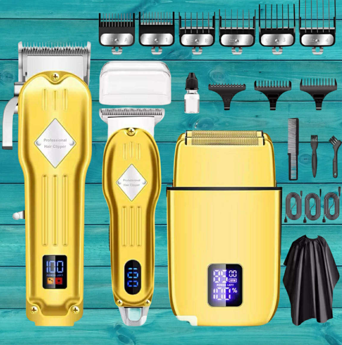 3 in 1  Hair Clipper & Shaver Set