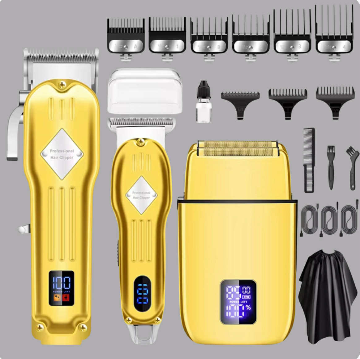 3 in 1  Hair Clipper & Shaver Set