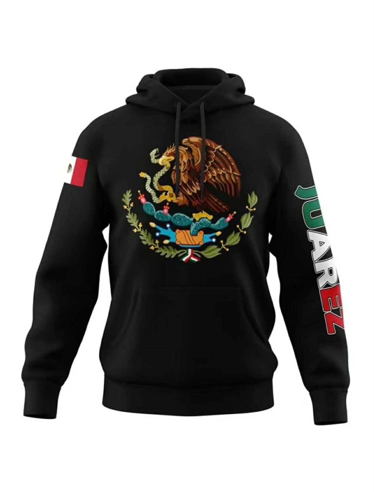 Mexico Hoodie – Emblem of Mexico + City (Guerrero, Oaxaca, etc.)